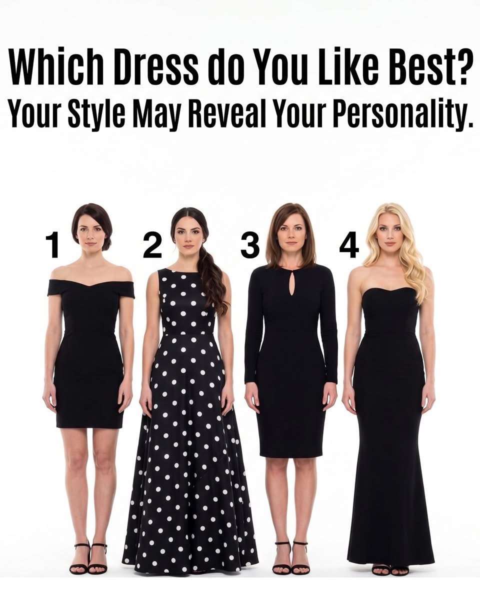 What Your Favorite Dress Reveals About Your True Personality
