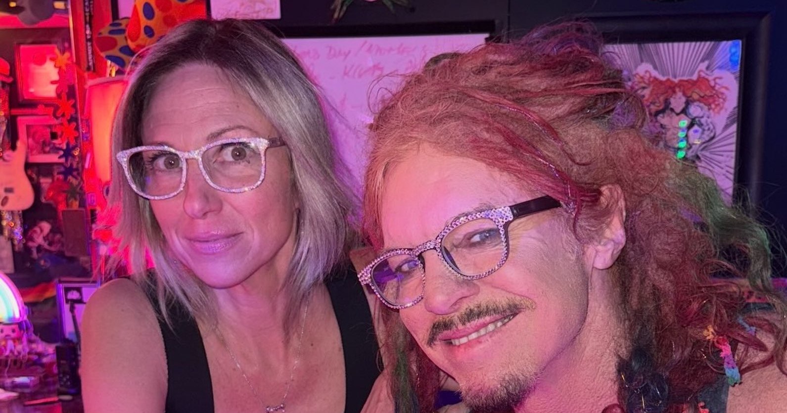 Debbie Gibson's Emotional Reach Out to Carrot Top Before Hospitalization