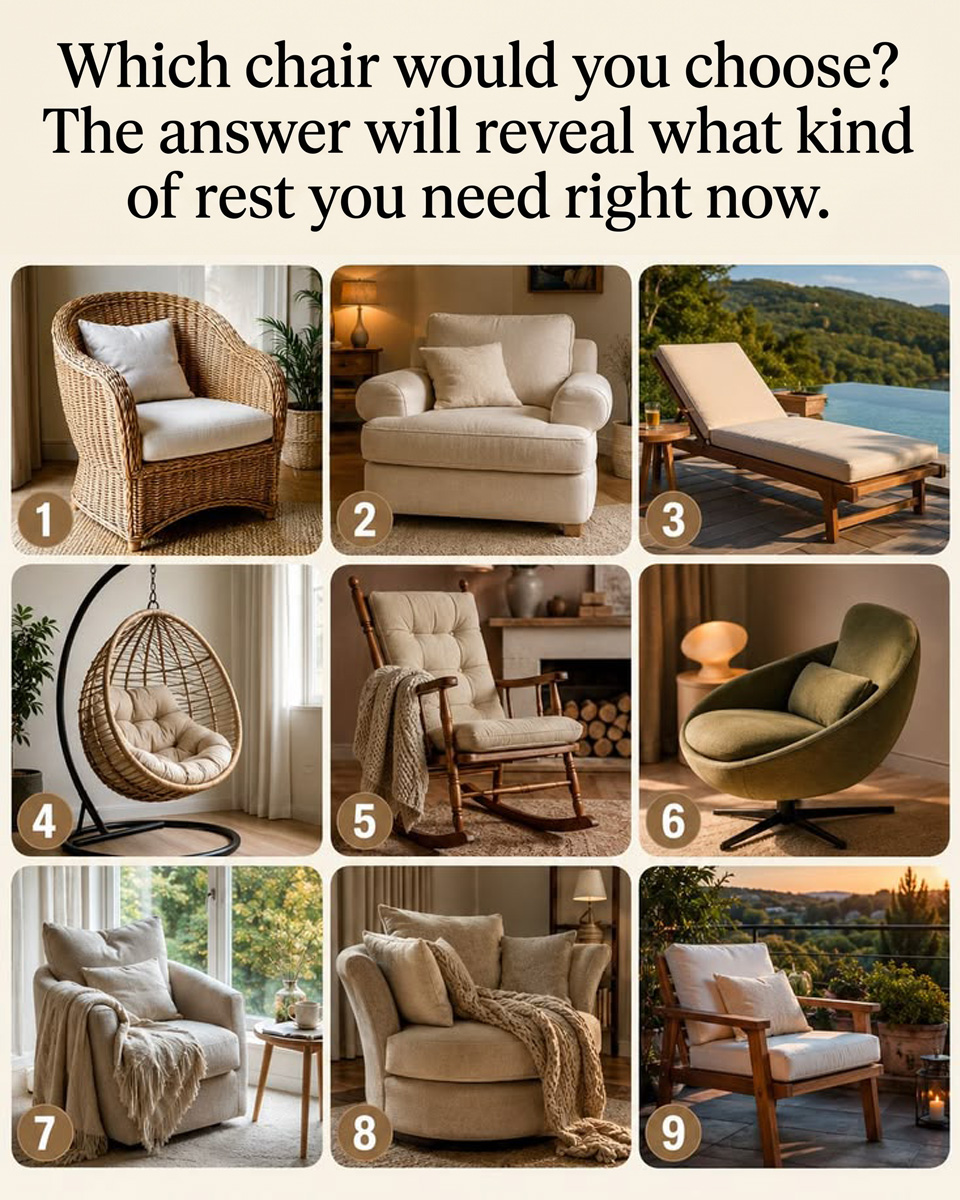 Discover What Your Chair Choice Reveals About Your Rest Needs