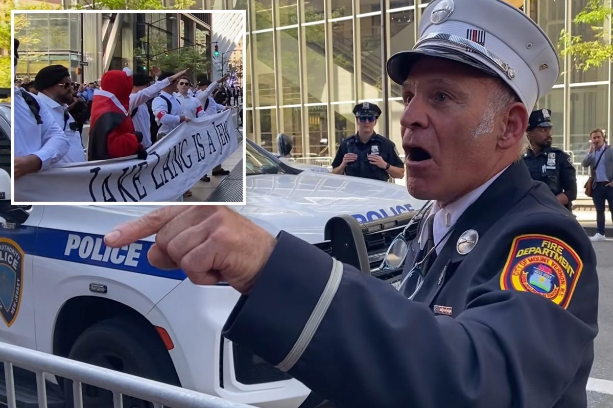 NY Firefighter's Fiery Clash with Protester Near Ground Zero Sparks Debate