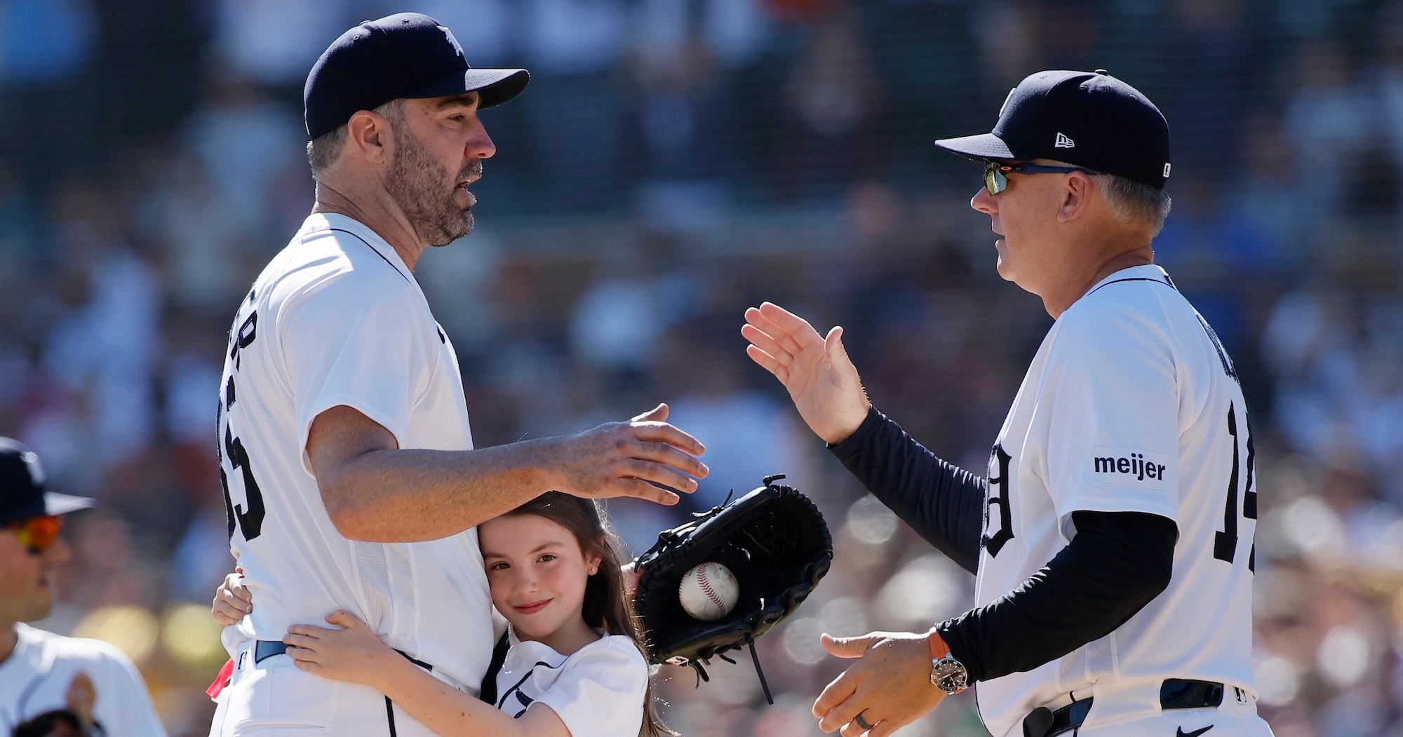 Justin Verlander Overwhelmed by Daughter's Surprise on the Field