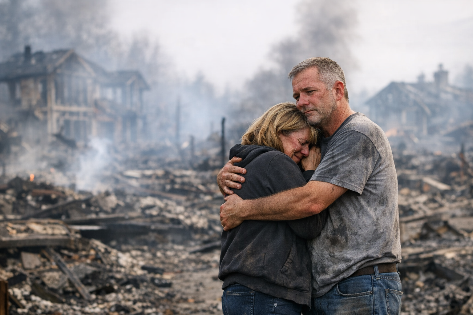 Devastating Fire Leaves Over 300 Homes in Ruins: The Scene Unfolds