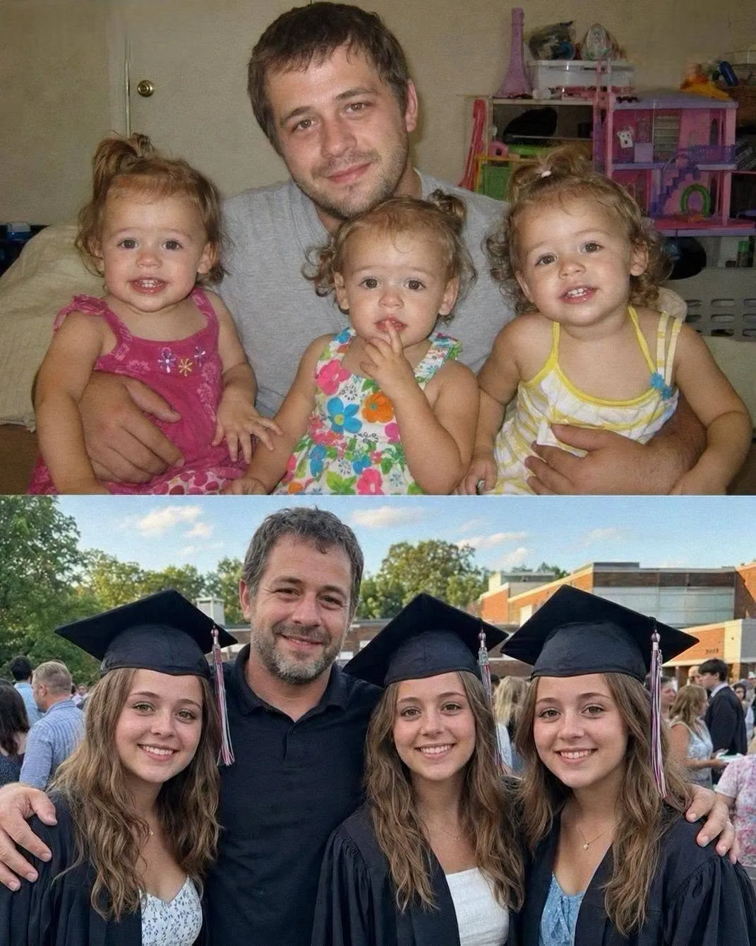 What Noah's Triplet Nieces Did at Graduation That Changed His Life