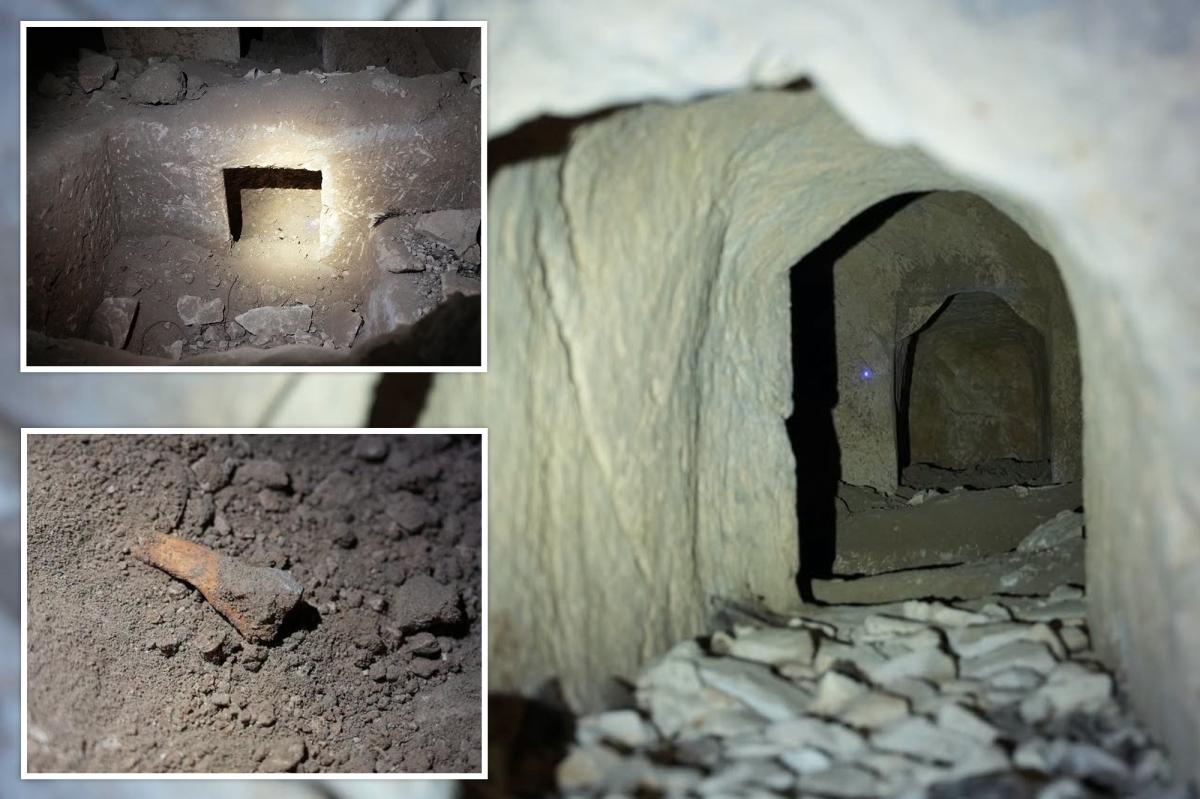 Ancient Burial Cave Discovered Amid Police Operation in Jerusalem