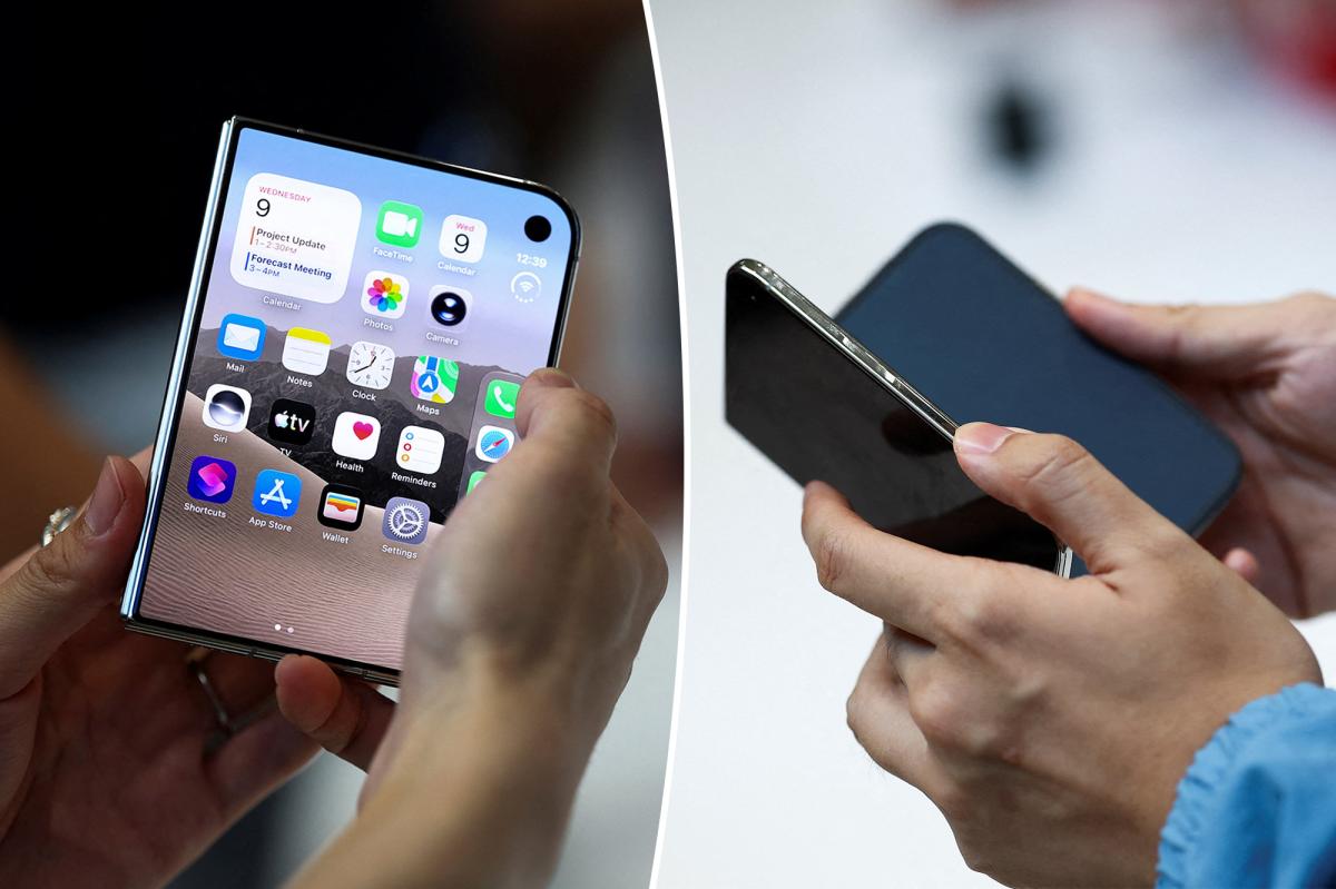 Apple's Foldable iPhone Duo Sparks Outrage Among Left-Handed Users