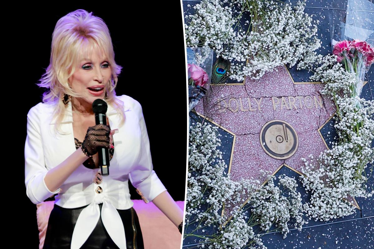 Dolly Parton's Hollywood Star Vandalized Days After Her Passing
