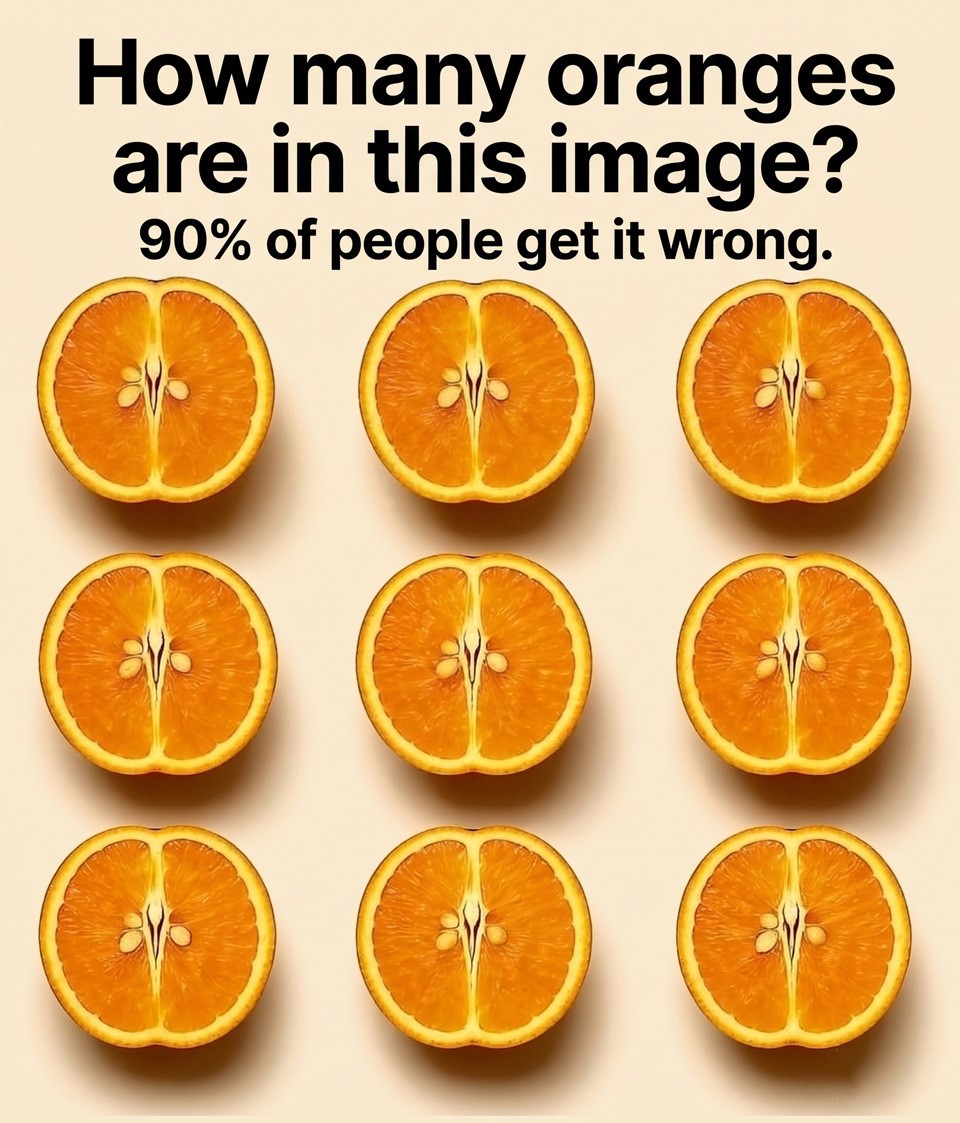 The Orange Riddle: Why 90% Get This Simple Puzzle Wrong